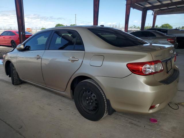 2T1BU4EE8BC557272 - 2011 TOYOTA COROLLA BASE GOLD photo 2