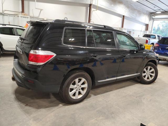 5TDBK3EH7DS220919 - 2013 TOYOTA HIGHLANDER BASE Чорний фото 3