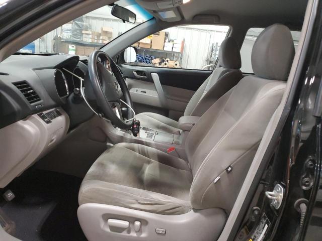 5TDBK3EH7DS220919 - 2013 TOYOTA HIGHLANDER BASE Чорний фото 7