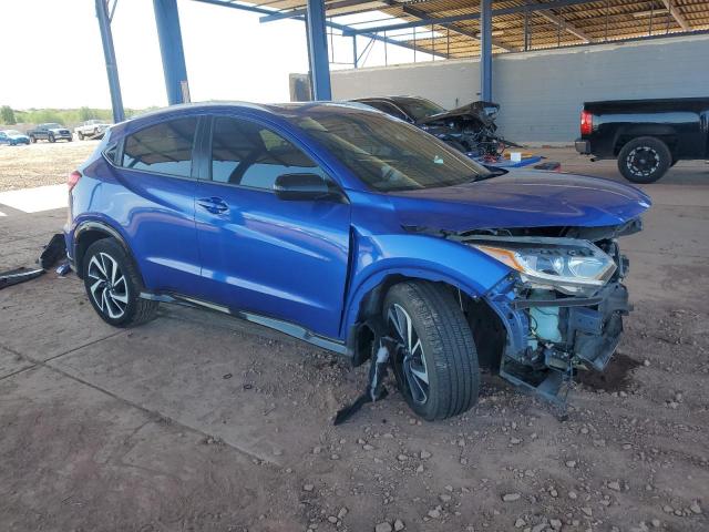 3CZRU5H17LM710143 - 2020 HONDA HR-V SPORT 蓝色 照片 4