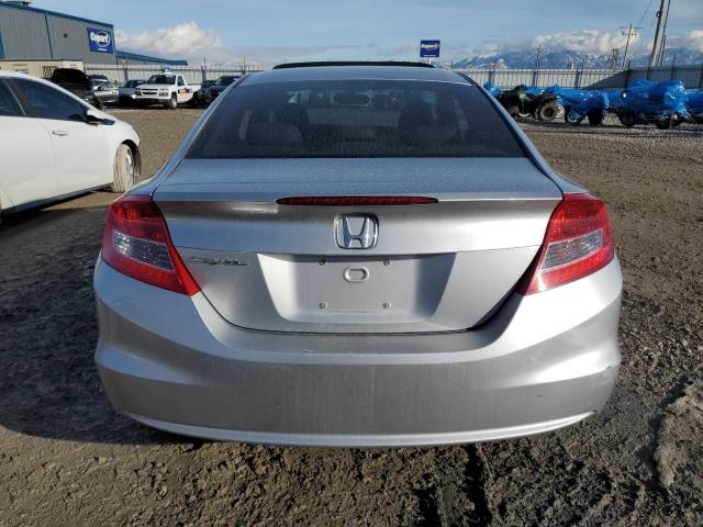 2HGFG3B10CH537594 - 2012 HONDA CIVIC EXL ვერცხლისფერი ფოტო 6