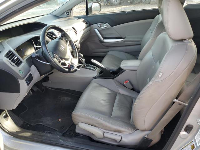 2HGFG3B10CH537594 - 2012 HONDA CIVIC EXL ვერცხლისფერი ფოტო 7