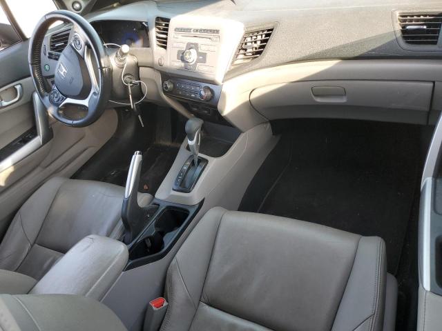 2HGFG3B10CH537594 - 2012 HONDA CIVIC EXL ვერცხლისფერი ფოტო 8