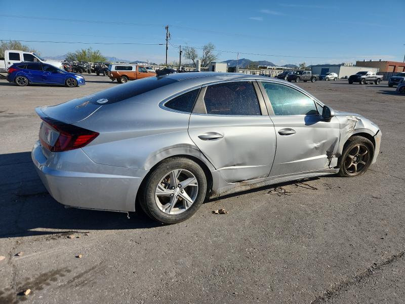 5NPEG4JAXMH075717 - 2021 HYUNDAI SONATA SE Silber Foto 3