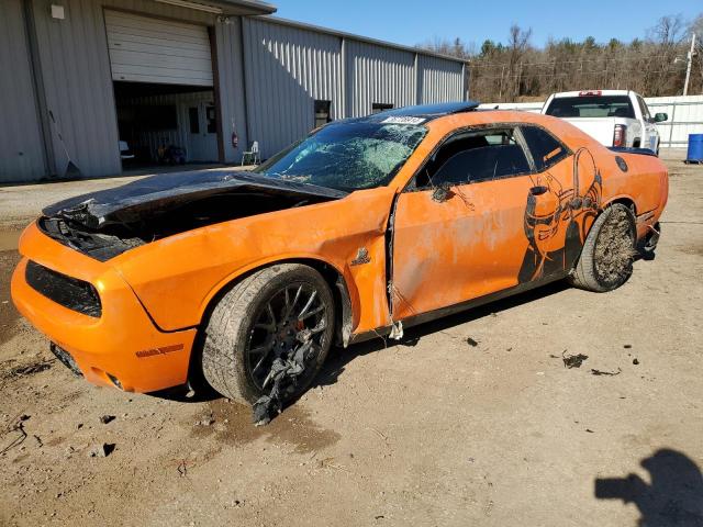 2C3CDZFJ1LH203697 - 2020 DODGE CHALLENGER R/T SCAT PACK ORANGE photo 1