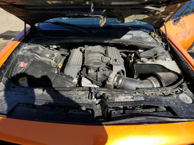 2C3CDZFJ1LH203697 - 2020 DODGE CHALLENGER R/T SCAT PACK ORANGE photo 11