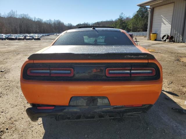 2C3CDZFJ1LH203697 - 2020 DODGE CHALLENGER R/T SCAT PACK ORANGE photo 6