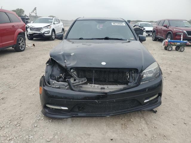 WDDGF8BB2BR157303 - 2011 MERCEDES-BENZ C 300 4MATIC BLACK photo 5