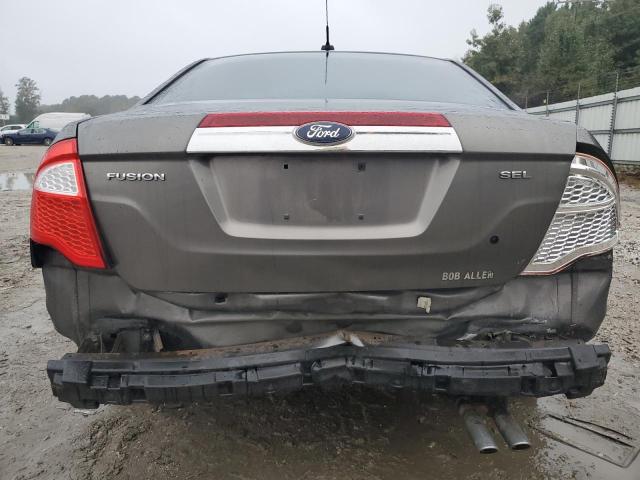 3FAHP0JA5BR256410 - 2011 FORD FUSION SEL ნაცრისფერი ფოტო 6