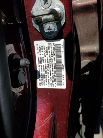 19XFB2F85DE091003 - 2013 HONDA CIVIC EX 红色 照片 12