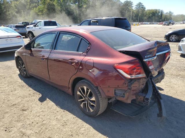 19XFB2F85DE091003 - 2013 HONDA CIVIC EX 红色 照片 2