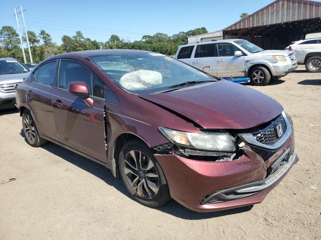 19XFB2F85DE091003 - 2013 HONDA CIVIC EX 红色 照片 4