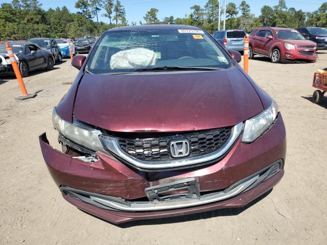 19XFB2F85DE091003 - 2013 HONDA CIVIC EX 红色 照片 5