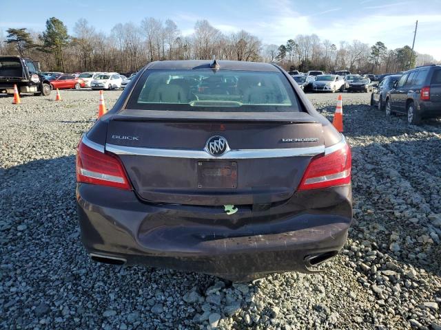 1G4G45G38GF187202 - 2016 BUICK LACROSSE SPORT TOURING BROWN photo 6