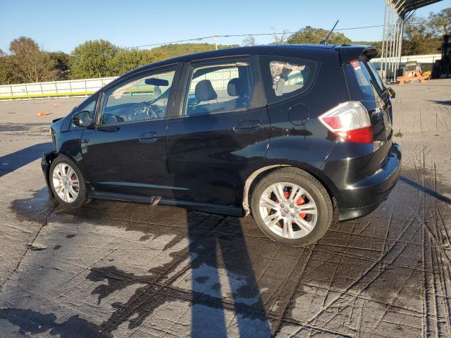 JHMGE8H55BC026107 - 2011 HONDA FIT SPORT BLACK photo 2
