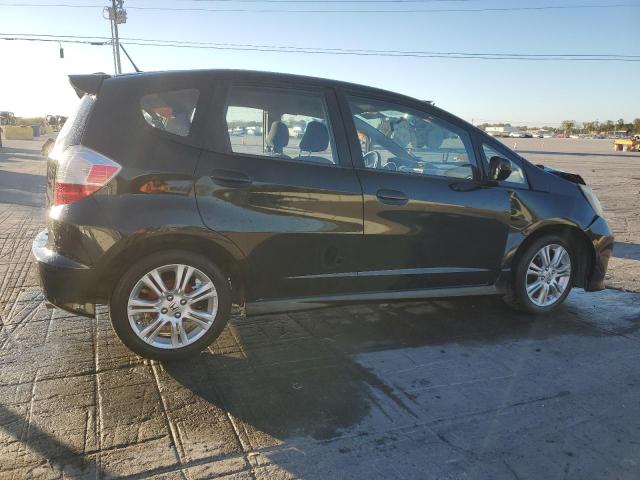 JHMGE8H55BC026107 - 2011 HONDA FIT SPORT BLACK photo 3