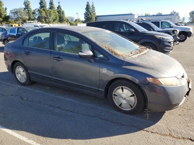 JHMFA36277S021359 - 2007 HONDA CIVIC HYBRID 灰色 照片 4