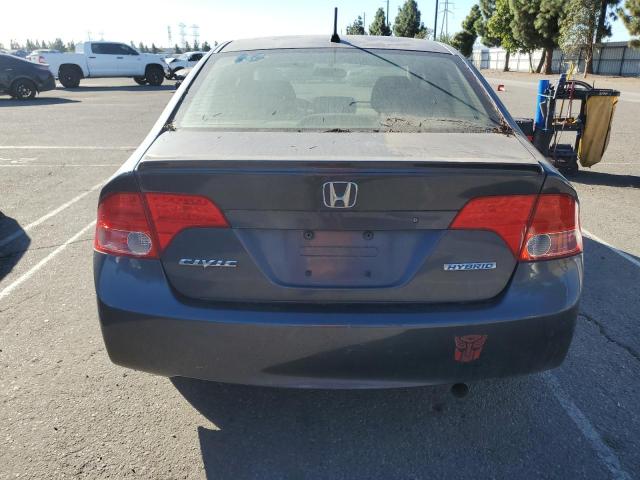 JHMFA36277S021359 - 2007 HONDA CIVIC HYBRID 灰色 照片 6