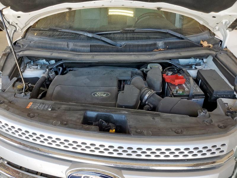 1FM5K7D84FGB10392 - 2015 FORD EXPLORER XLT WHITE photo 12