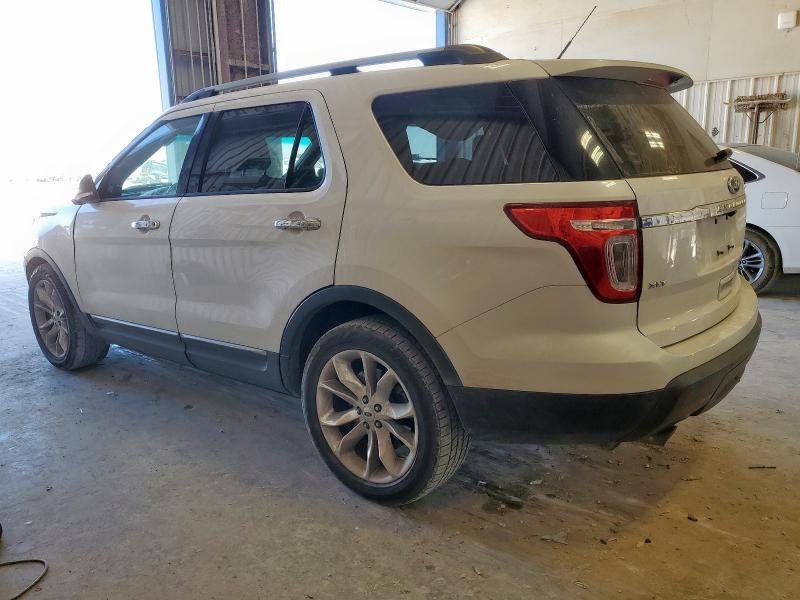 1FM5K7D84FGB10392 - 2015 FORD EXPLORER XLT WHITE photo 2