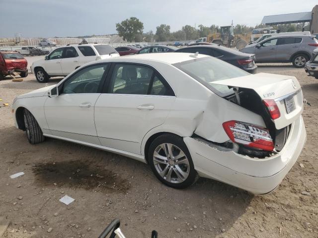 WDDHF8HB4BA441722 - 2011 MERCEDES-BENZ E 350 4MATIC WHITE photo 2