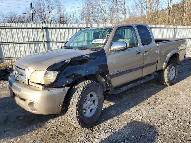 5TBBT44163S391708 - 2003 TOYOTA TUNDRA ACCESS CAB SR5 GOLD photo 1