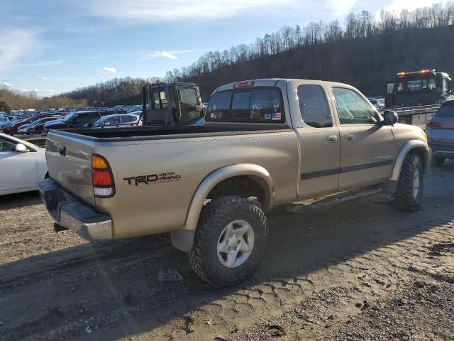 5TBBT44163S391708 - 2003 TOYOTA TUNDRA ACCESS CAB SR5 GOLD photo 3