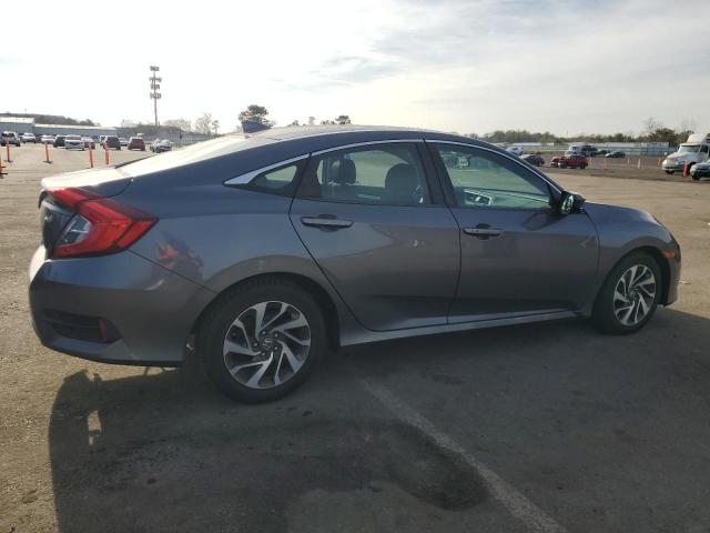 2HGFC2F75JH519688 - 2018 HONDA CIVIC EX GRAY photo 3