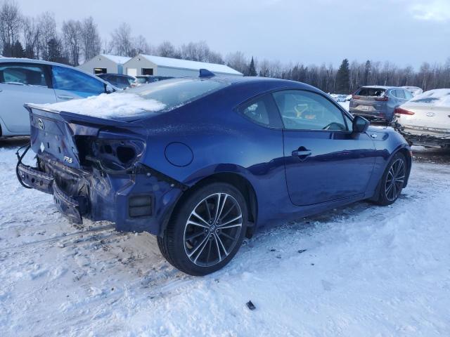 JF1ZNAA17G9701068 - 2016 TOYOTA SCION FR-S BLUE photo 3