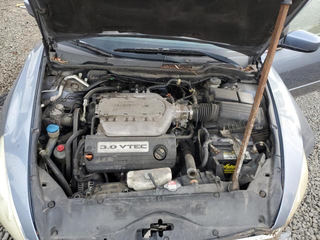 1HGCM66547A026324 - 2007 HONDA ACCORD EX BLUE photo 11