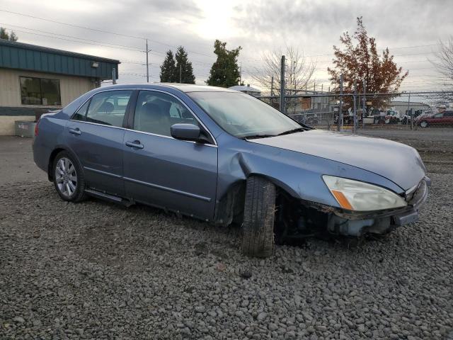 1HGCM66547A026324 - 2007 HONDA ACCORD EX BLUE photo 4