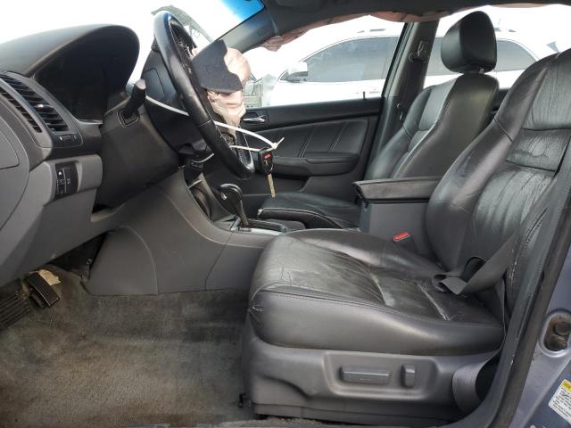 1HGCM66547A026324 - 2007 HONDA ACCORD EX BLUE photo 7