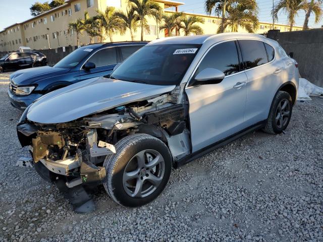 ZASPAJANXM7D11886 - 2021 ALFA ROMEO STELVIO SPORT Серебристый фото 1