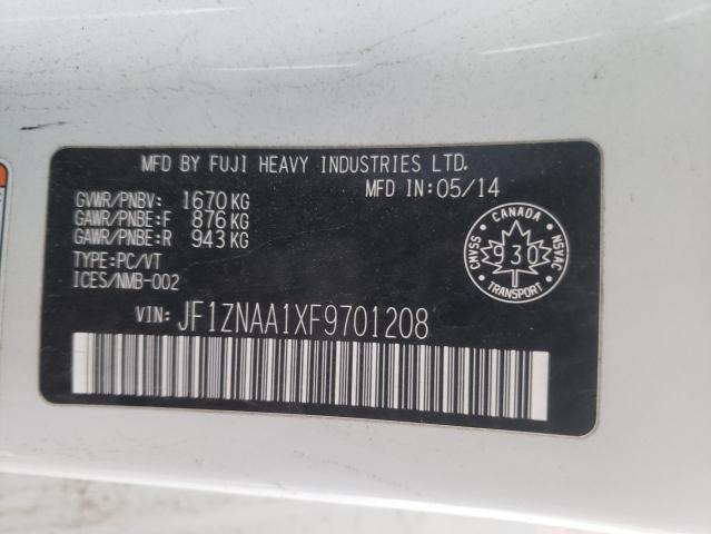 JF1ZNAA1XF9701208 - 2015 TOYOTA SCION FR-S PURPLE photo 12