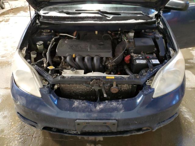 2T1KR32E23C755945 - 2003 TOYOTA COROLLA MA XR BLUE photo 11