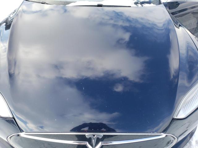 5YJSA1H24EFP63892 - 2014 TESLA MODEL S BLUE photo 11