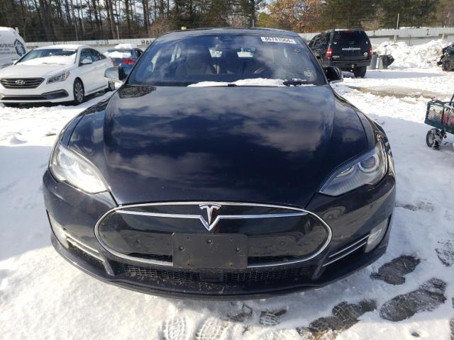 5YJSA1H24EFP63892 - 2014 TESLA MODEL S BLUE photo 5