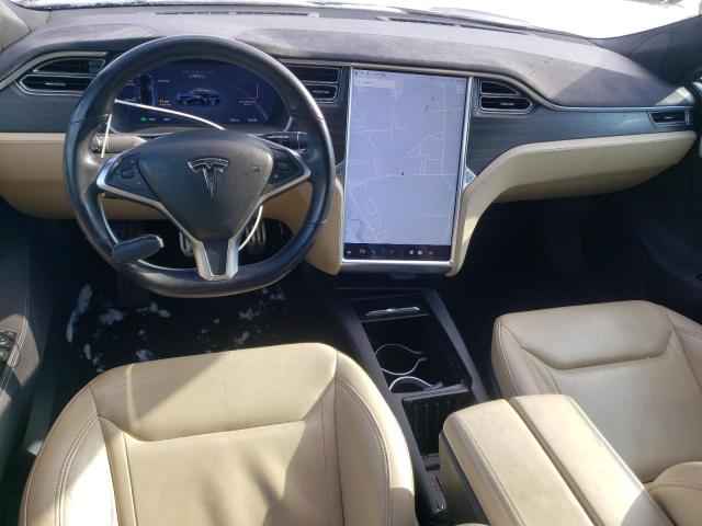 5YJSA1H24EFP63892 - 2014 TESLA MODEL S BLUE photo 8