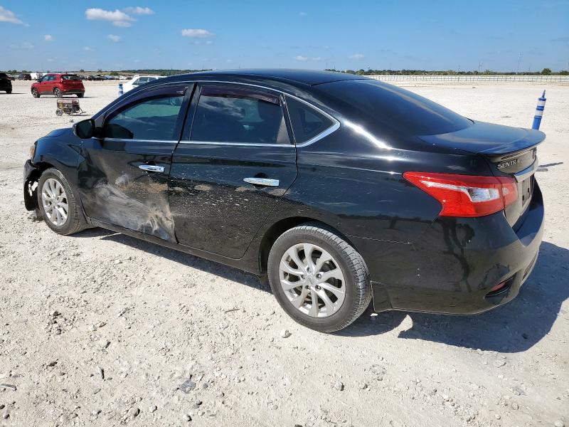 3N1AB7AP8KY250388 - 2019 NISSAN SENTRA S BLACK photo 2