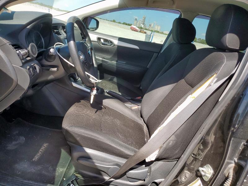 3N1AB7AP8KY250388 - 2019 NISSAN SENTRA S BLACK photo 7