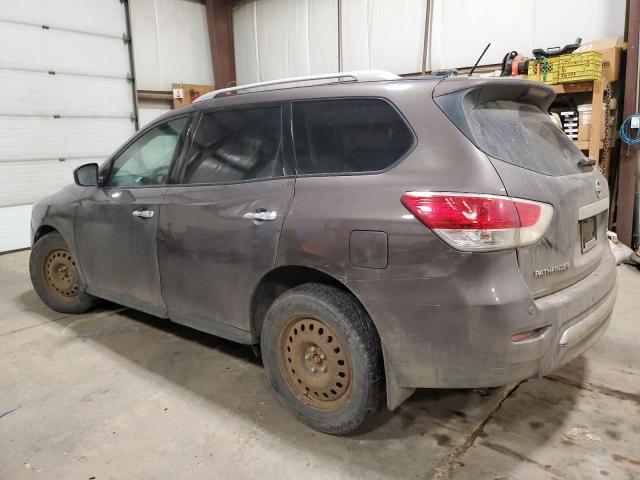 5N1AR2MM4GC601354 - 2016 NISSAN PATHFINDER S Marrón foto 2