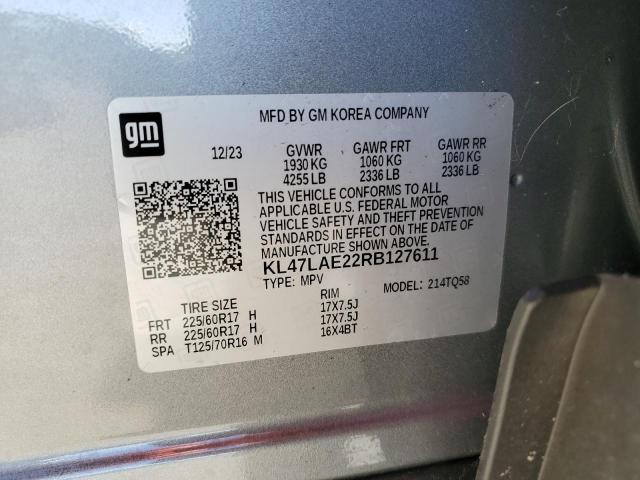 KL47LAE22RB127611 - 2024 BUICK ENVISTA PREFERRED Boz foto 13