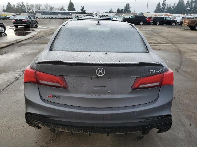 19UUB2F65JA008899 - 2018 ACURA TLX TECH+A Մոխրագույն լուսանկար 6