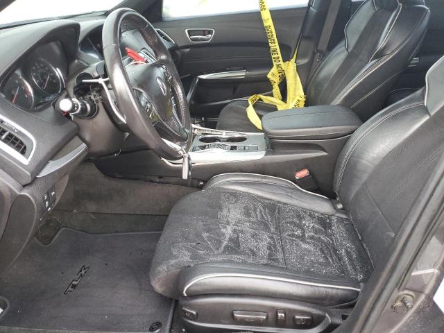 19UUB2F65JA008899 - 2018 ACURA TLX TECH+A Մոխրագույն լուսանկար 7