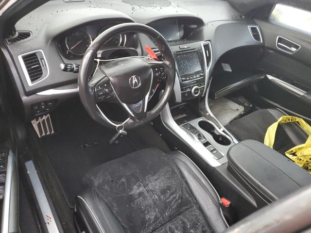19UUB2F65JA008899 - 2018 ACURA TLX TECH+A Մոխրագույն լուսանկար 8