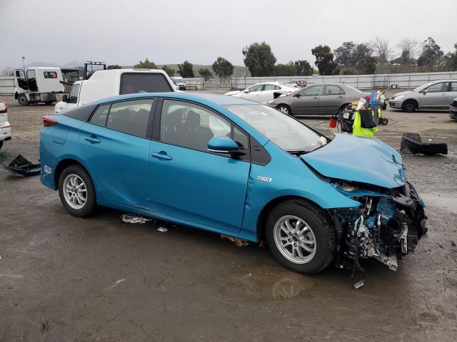 JTDKARFP7K3106705 - 2019 TOYOTA PRIUS PRIM 青色 照片 4