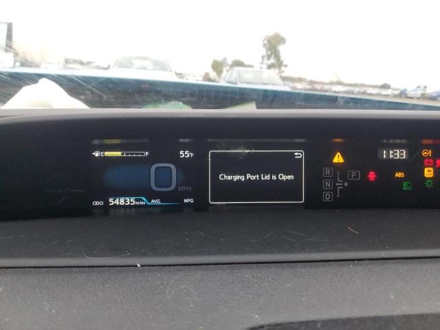 JTDKARFP7K3106705 - 2019 TOYOTA PRIUS PRIM 青色 照片 9