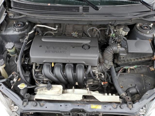 2T1KR32E25C404147 - 2005 TOYOTA COROLLA MA XR GRAY photo 11