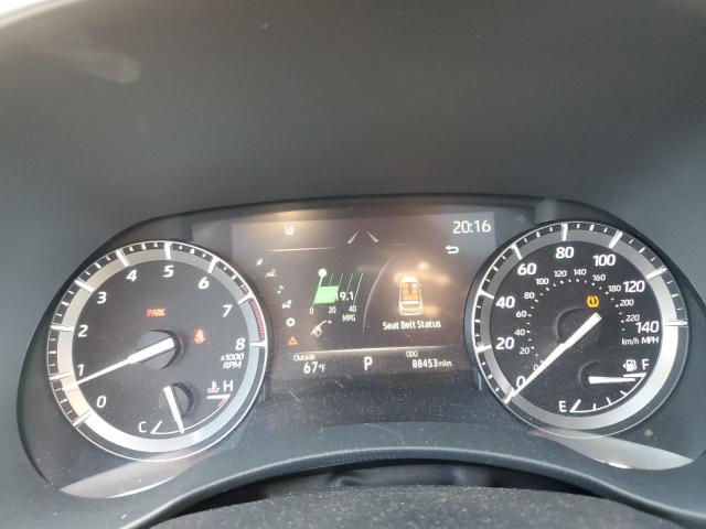 5TDGZRBH2LS513876 - 2020 TOYOTA HIGHLANDER XLE SILVER photo 9