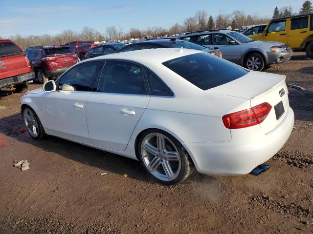 WAUSF78K49N034834 - 2009 AUDI A4 PREMIUM PLUS WHITE photo 2